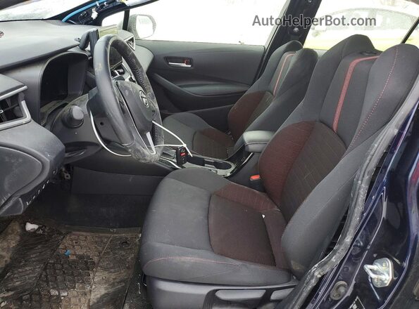 JTDBDMHE4S3021357 2025 TOYOTA COROLLA Синий Вид салона спереди