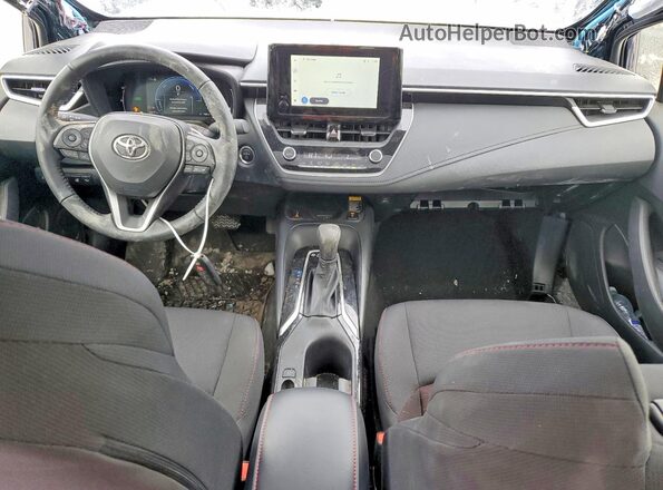 JTDBDMHE4S3021357 2025 TOYOTA COROLLA Синий Вид панели приборов