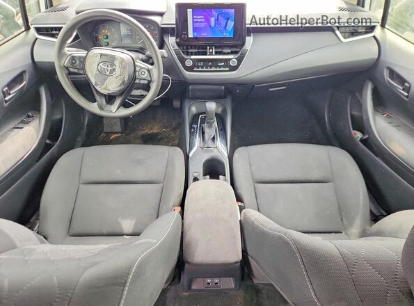 JTDBDMHE5R3008160 2024 TOYOTA COROLLA White Առջևի վահանակի տեսք