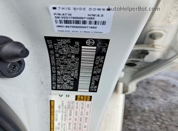 JTDBDMHE5R3008160 2024 TOYOTA COROLLA White Շարժիչի բաժամունքի տեսք
