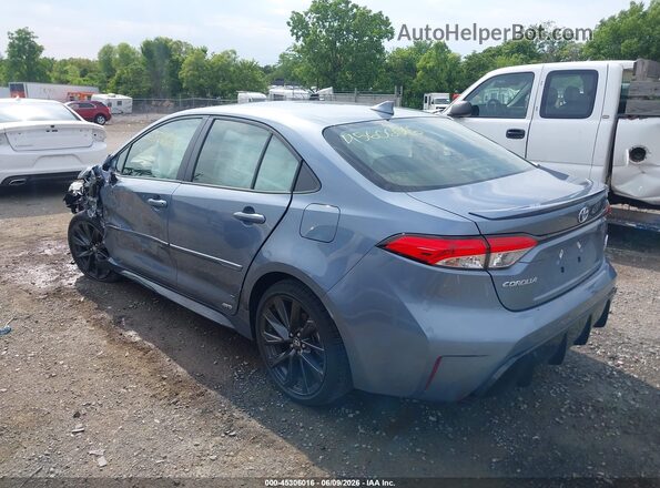 JTDBDMHE6P3001313 2023 TOYOTA COROLLA Gray Trasero izquierdo