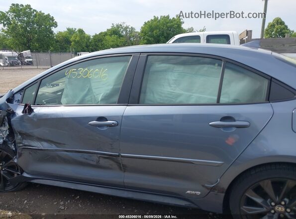JTDBDMHE6P3001313 2023 TOYOTA COROLLA Gray Vista interior trasera