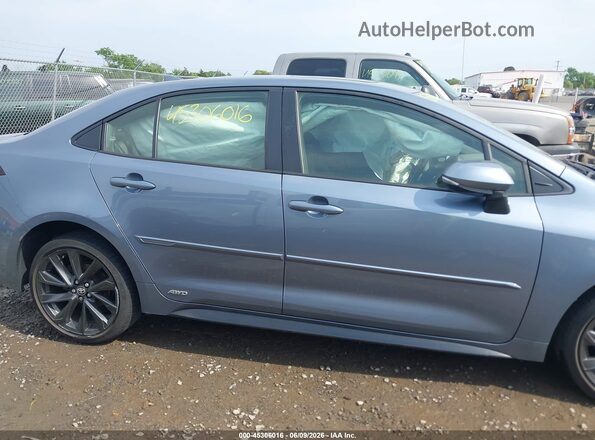 JTDBDMHE6P3001313 2023 TOYOTA COROLLA Gray Vista del cuadro de instrumentos