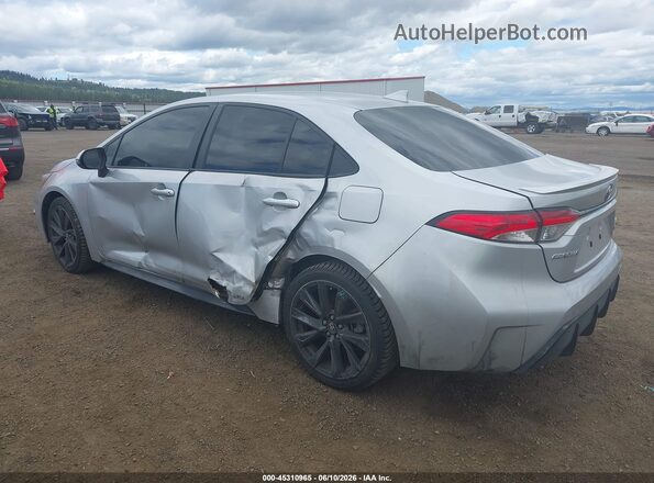 JTDBDMHE6RJ005831 2024 TOYOTA COROLLA Silver უკანა მარცხენა