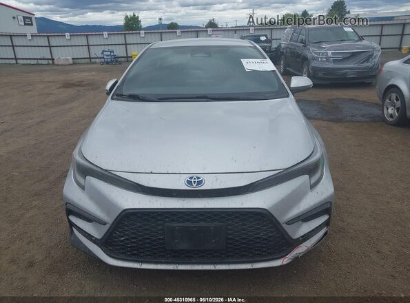 JTDBDMHE6RJ005831 2024 TOYOTA COROLLA Silver უკანა სალონის ხედი