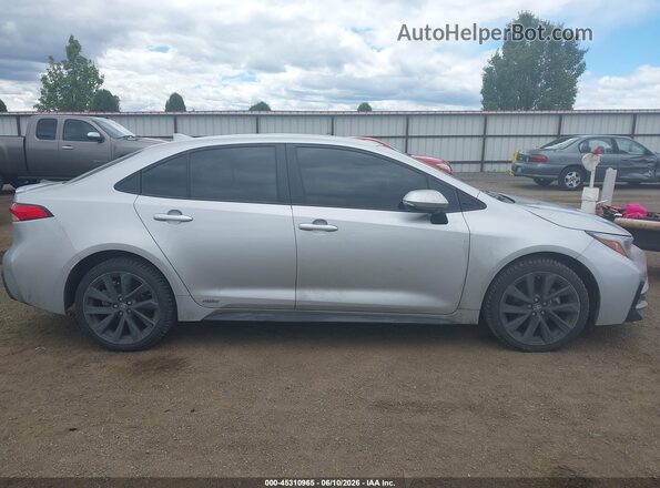 JTDBDMHE6RJ005831 2024 TOYOTA COROLLA Silver სალონის 360-გრადუსიანი ხედი