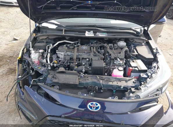 JTDBDMHE7RJ011007 2024 TOYOTA COROLLA Dark Blue Widok z tyłu