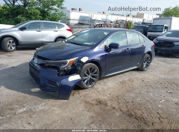 JTDBDMHE7RJ011007 2024 TOYOTA COROLLA Dark Blue Przód lewy