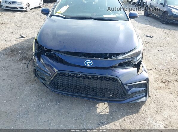JTDBDMHE7RJ011007 2024 TOYOTA COROLLA Dark Blue Widok z przodu