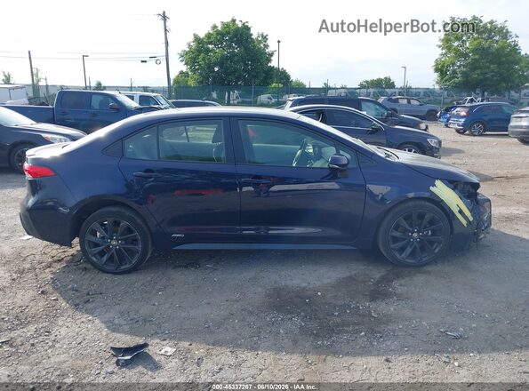 JTDBDMHE7RJ011007 2024 TOYOTA COROLLA Dark Blue Widok wnętrza z tyłu