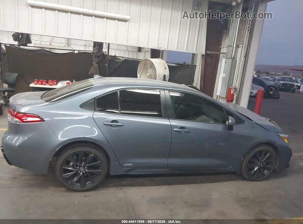 JTDBDMHE7S3023233 2025 TOYOTA COROLLA Light Blue Вид задньої частини салону