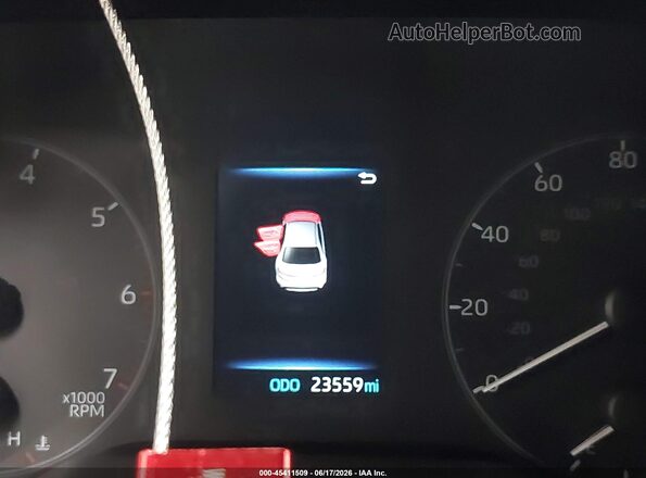 JTDBDMHE7S3023233 2025 TOYOTA COROLLA Light Blue Вид задніх сидінь