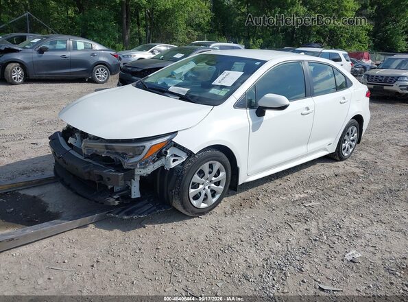 JTDBDMHE8P3005962 2023 TOYOTA COROLLA White Առջևի ձախ երեք քառորդ տեսարան