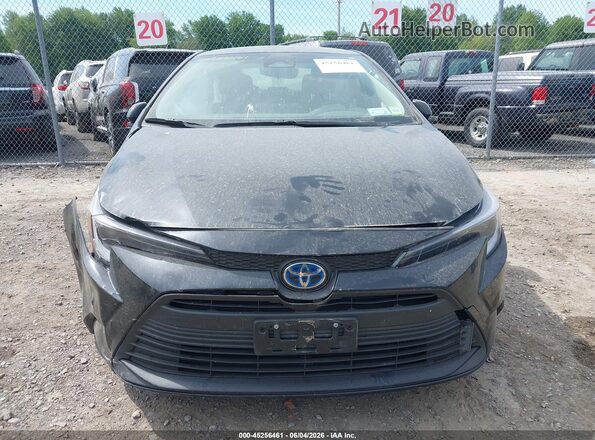 JTDBDMHE8S3019899 2025 TOYOTA COROLLA Black Vista del cuadro de instrumentos