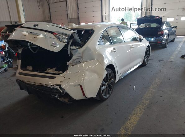 JTDBDMHE8SJ013872 2025 TOYOTA COROLLA Белый Задняя правая четверть