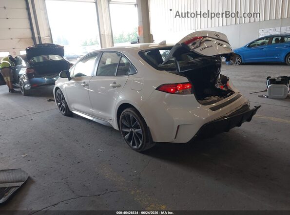 JTDBDMHE8SJ013872 2025 TOYOTA COROLLA Белый Задняя левая четверть