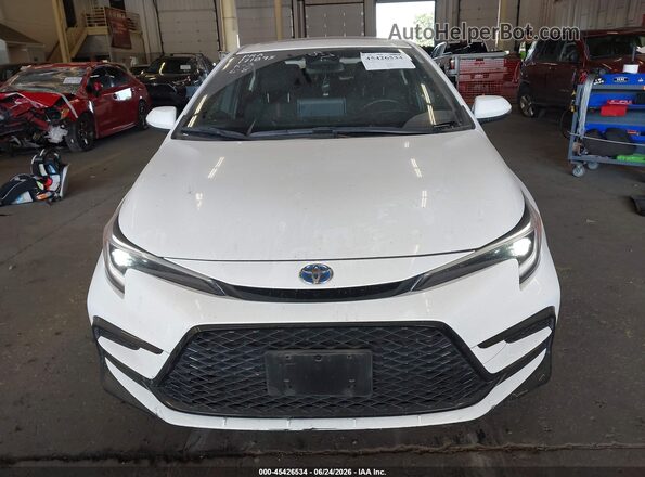 JTDBDMHE8SJ013872 2025 TOYOTA COROLLA Белый Вид щитка приборов