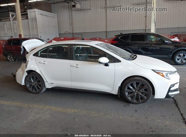 JTDBDMHE8SJ013872 2025 TOYOTA COROLLA Белый Вид задней части салона