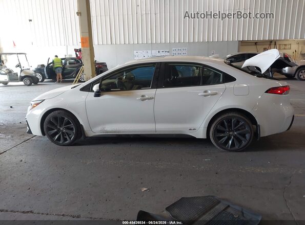 JTDBDMHE8SJ013872 2025 TOYOTA COROLLA Белый Панорамный вид салона 360°