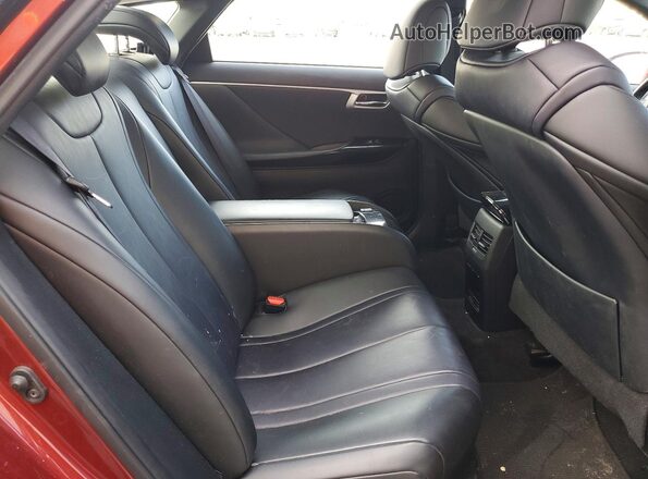 JTDBVRBD0KA007624 2019 TOYOTA MIRAI Maroon Вид задніх сидінь
