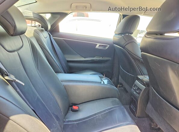 JTDBVRBD0KA007624 2019 TOYOTA MIRAI Maroon Вид задніх сидінь