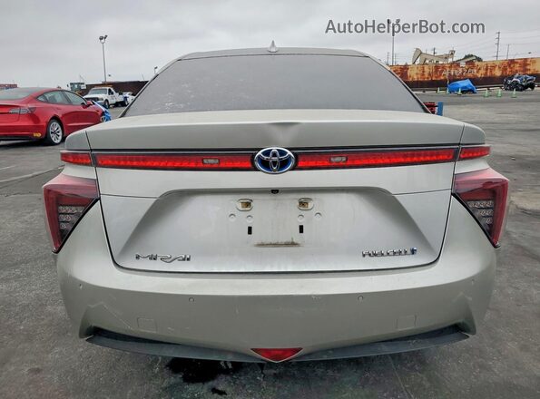 JTDBVRBD1HA002053 2017 TOYOTA MIRAI Silver Widok z tyłu