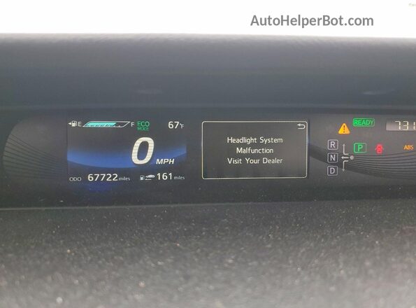 JTDBVRBD1HA002053 2017 TOYOTA MIRAI Silver Widok zestawu wskaźników