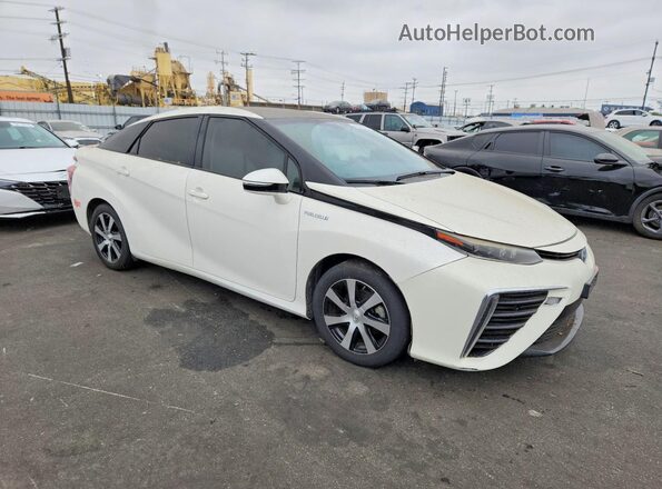 JTDBVRBD1HA002702 2017 TOYOTA MIRAI White Delantero derecho