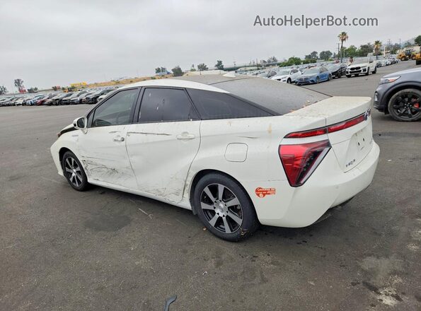 JTDBVRBD1HA002702 2017 TOYOTA MIRAI White Trasero izquierdo