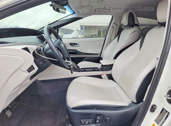 JTDBVRBD1HA002702 2017 TOYOTA MIRAI White Vista interior delantera