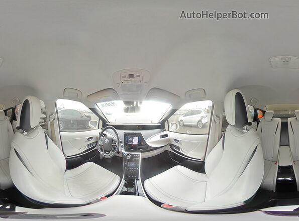 JTDBVRBD1HA002702 2017 TOYOTA MIRAI White Vista de la etiqueta del VIN
