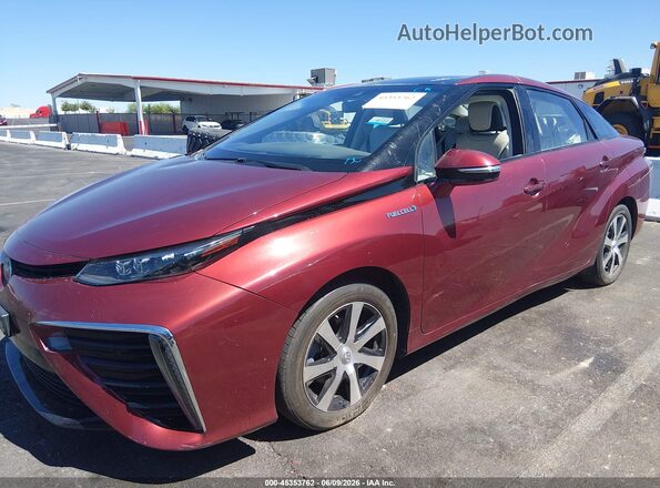 JTDBVRBD1JA005332 2018 TOYOTA MIRAI Maroon 