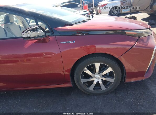 JTDBVRBD1JA005332 2018 TOYOTA MIRAI Maroon 