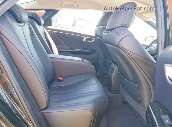 JTDBVRBD3GA000187 2016 TOYOTA MIRAI Black Rear seats view