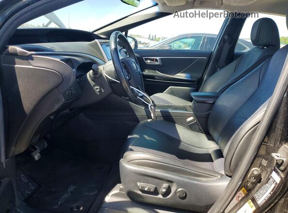JTDBVRBD3GA000187 2016 TOYOTA MIRAI Black Front interior view