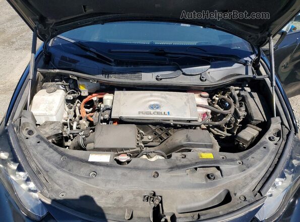JTDBVRBD3GA000187 2016 TOYOTA MIRAI Black Rear interior view