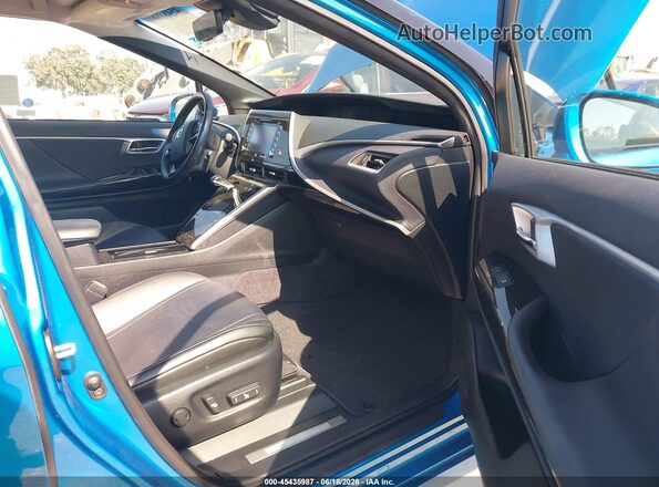 JTDBVRBD3KA006533 2019 TOYOTA MIRAI Blue Widok wnętrza z przodu
