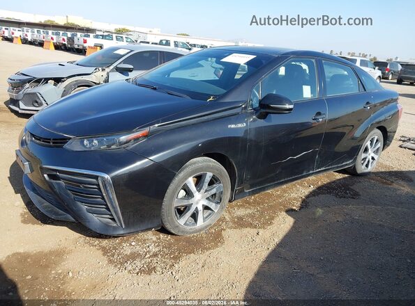 JTDBVRBD4JA004613 2018 TOYOTA MIRAI Black Передня ліва чверть