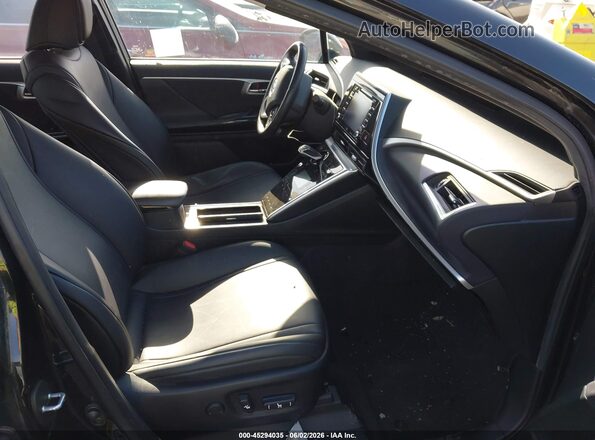 JTDBVRBD4JA004613 2018 TOYOTA MIRAI Black Вид салону спереду