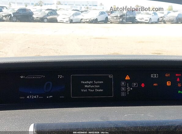 JTDBVRBD4JA004613 2018 TOYOTA MIRAI Black Вид задніх сидінь