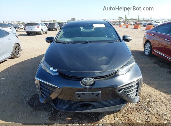 JTDBVRBD4JA004613 2018 TOYOTA MIRAI Black Вид задньої частини салону