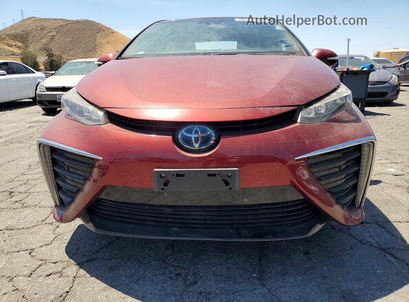JTDBVRBD5KA005688 2019 TOYOTA MIRAI Red Front view