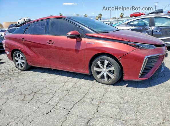 JTDBVRBD5KA005688 2019 TOYOTA MIRAI Red Front right