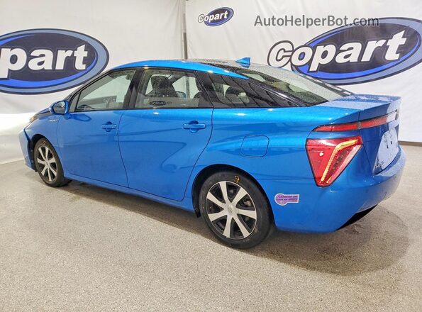 JTDBVRBD5KA005836 2019 TOYOTA MIRAI Blue Задня ліва чверть