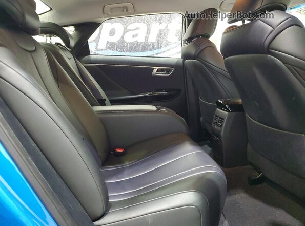 JTDBVRBD5KA005836 2019 TOYOTA MIRAI Blue Вид задніх сидінь