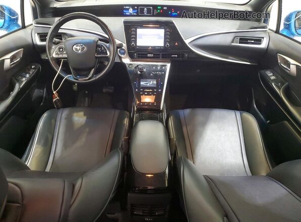 JTDBVRBD5KA005836 2019 TOYOTA MIRAI Blue Вид панелі приладів