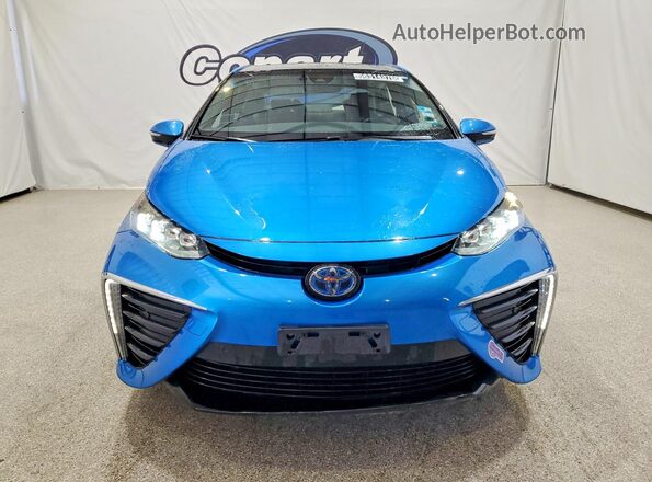 JTDBVRBD5KA005836 2019 TOYOTA MIRAI Blue Вид спереду