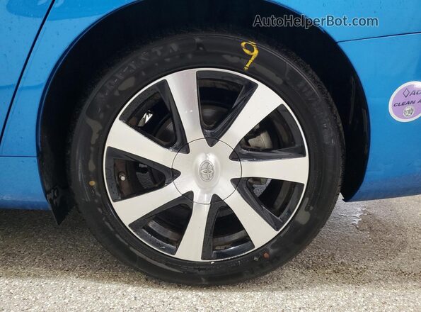 JTDBVRBD5KA005836 2019 TOYOTA MIRAI Blue Панорамний вид салону 360°