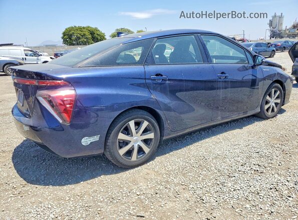 JTDBVRBD7GA000354 2016 TOYOTA COROLLA Blue უკანა მარჯვენა