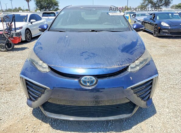 JTDBVRBD7GA000354 2016 TOYOTA COROLLA Blue წინა ხედი